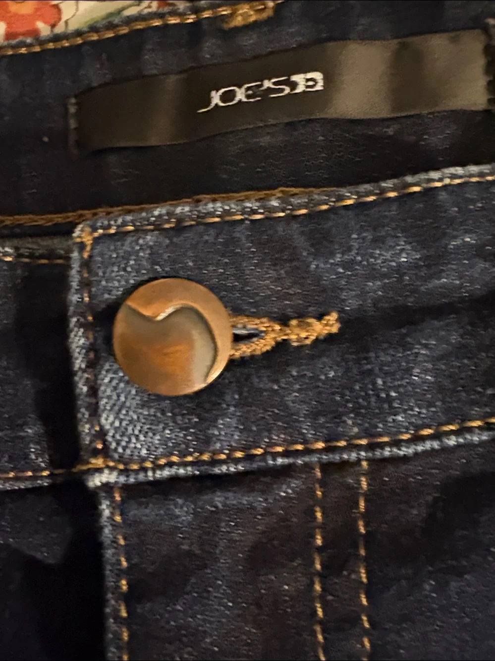 Joe's Jeans Chrissy dark Blue Denim Shorts